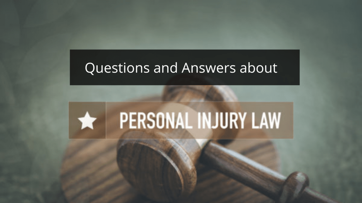 Blog 42 Questions and Answers about Personal Injury Cases