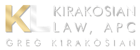 Kirakosian Law | Car Accident Lawyer | Personal Injury and Civil Rights Attorneys Logo