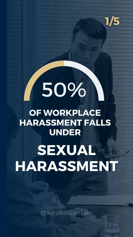 Workplace sexual harassment graphic 1