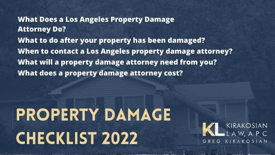 Los Angeles Property Damage Attorney