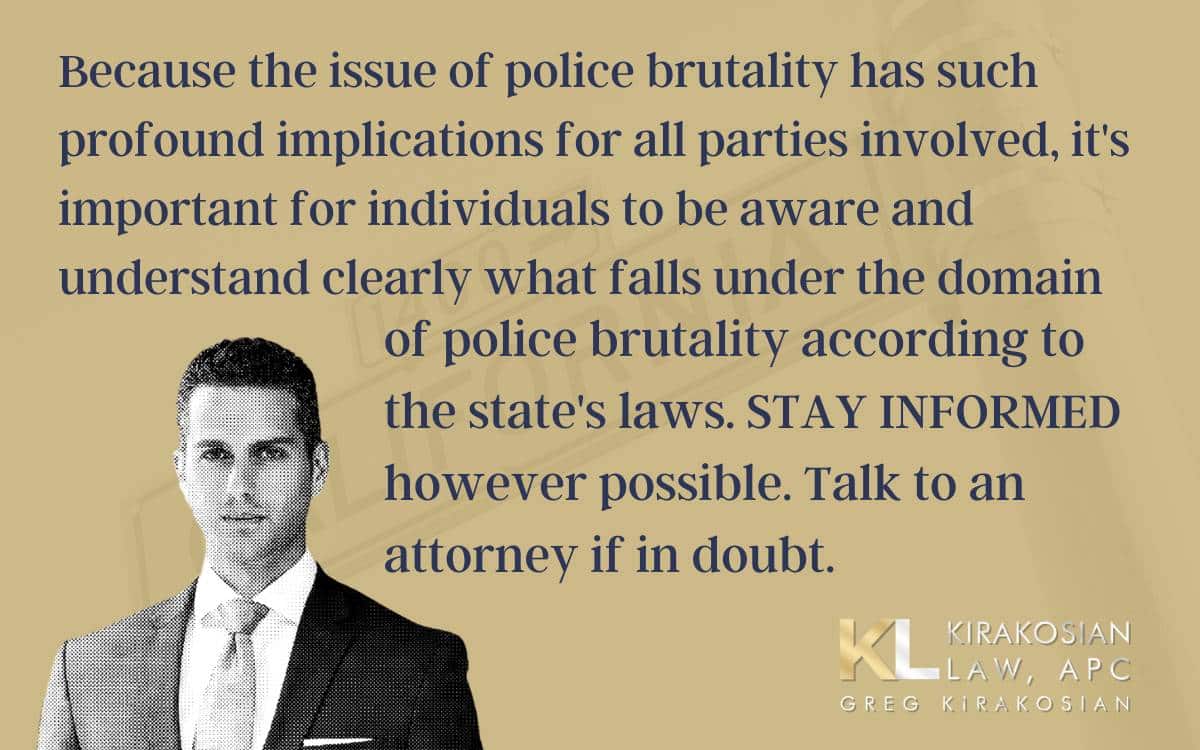 police brutality lawyer message