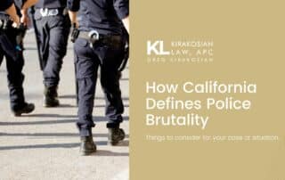 Police Brutality California
