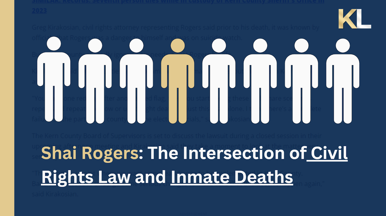Shai Rogers Civil Rights Law and Inmate Deaths