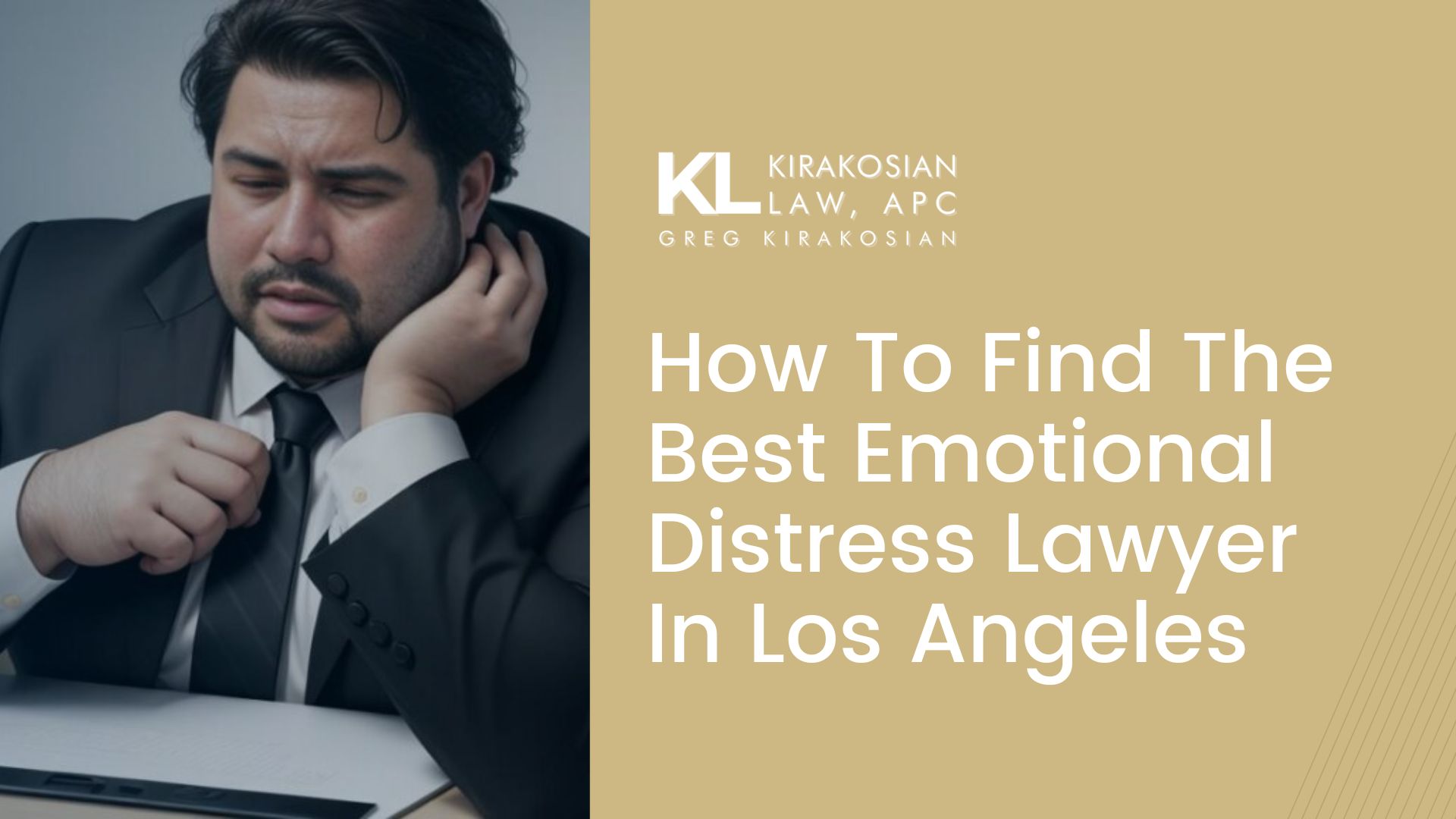 emotional distress lawyer los angeles