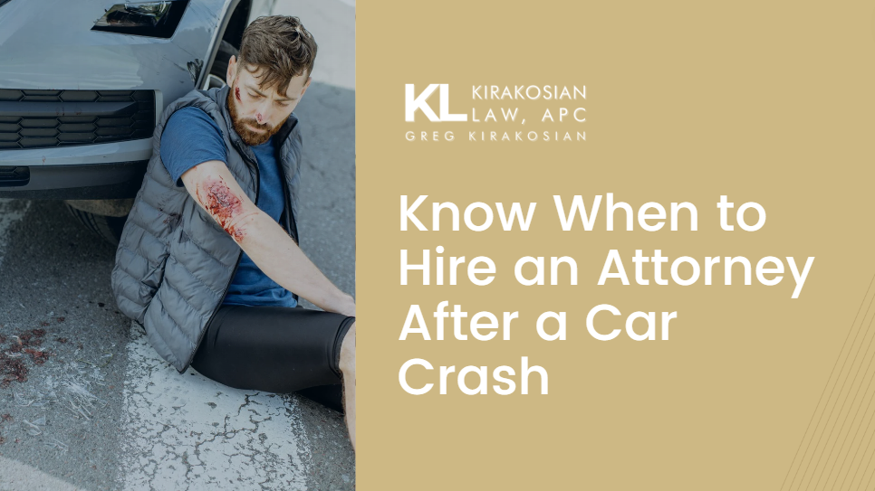 when to get an attorney for a car accident