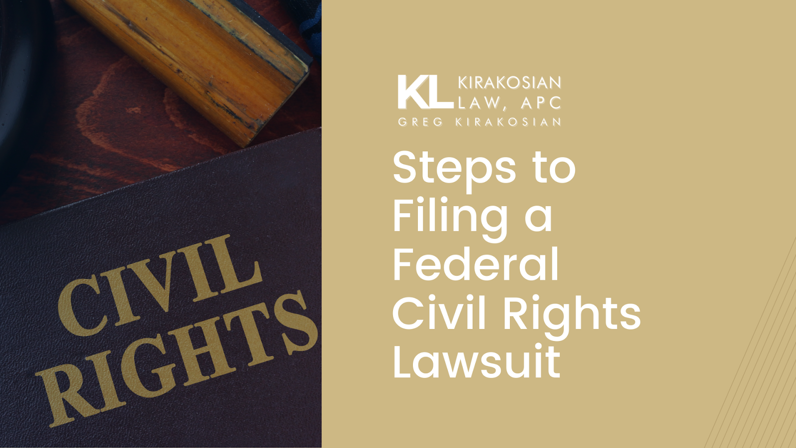 how to file a civil rights lawsuit in federal court