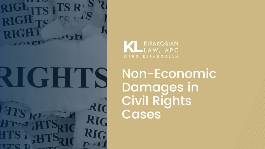 Understanding Non-Economic Damages in Civil Rights Cases 13 non-economic damages, civil rights damages, emotional distress compensation