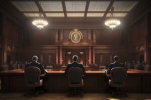 Is Wrongful Death Civil or Criminal? Understanding the Legal Difference 2 Courtroom with a lawyer and a judge