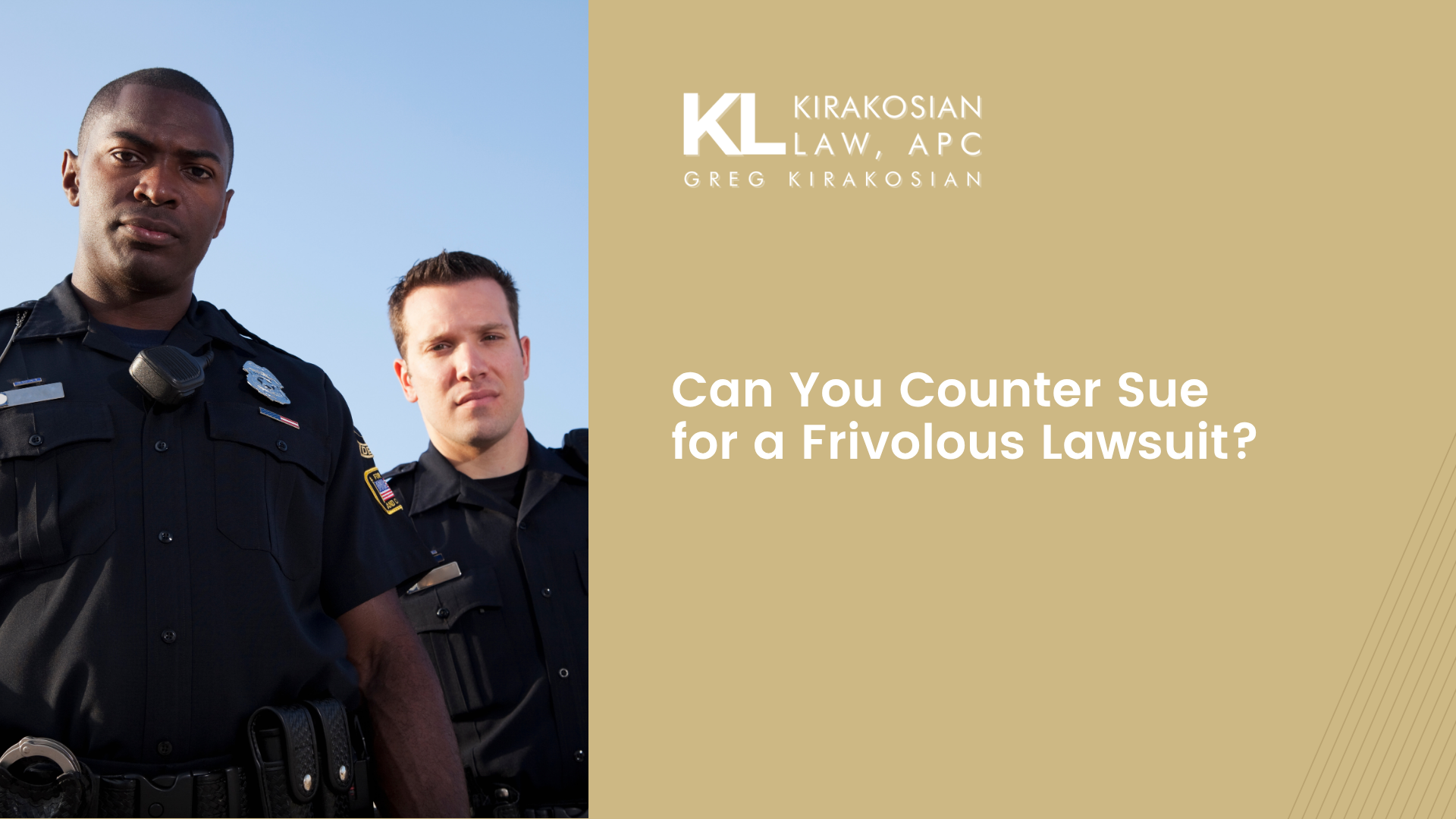 Home 30 Can You Counter Sue for a Frivolous Lawsuit?