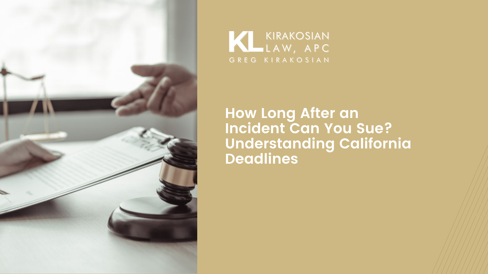 Home 30 How Long After an Incident Can You Sue? Understanding California Deadlines