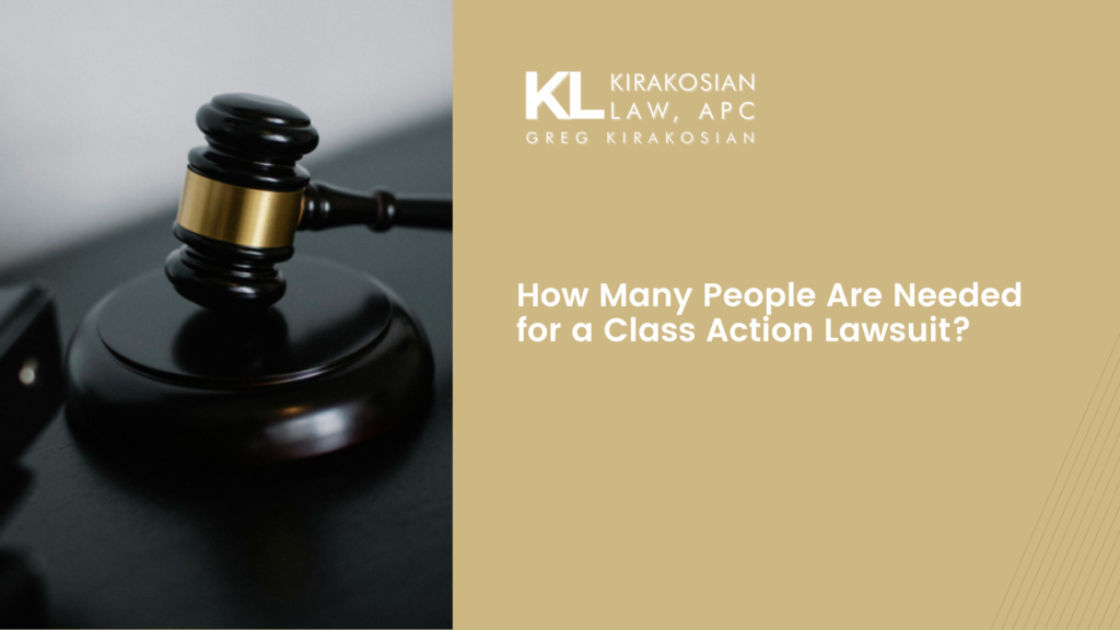 How Many People Are Needed for a Class Action Lawsuit? 1 How Many People Are Needed for a Class Action Lawsuit?