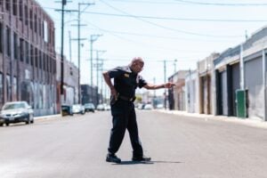 What Is Reasonable Suspicion? Understanding Your Rights During Police Stops 1 Los Angeles police officer conducting a pedestrian stop based on reasonable suspicion